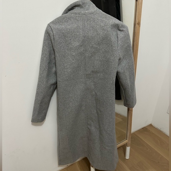 Love tree Gray Long Coat - Picture 4 of 5
